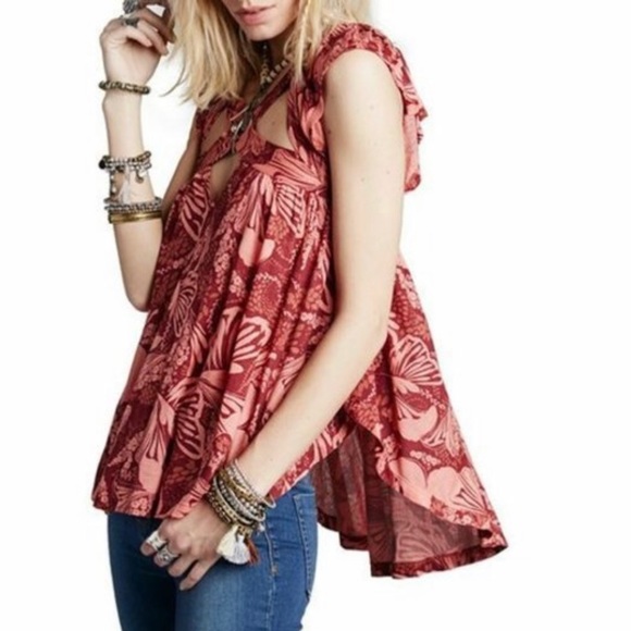 NWOT Free People Sugar Cane Crisscross Tank - Picture 3 of 7